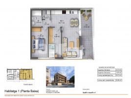 Pis, 63.00 m², prop de bus i tren, nou, Centre Vila - La Geltrú