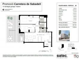 Pis, 92.00 m², neu, Carretera de Sabadell, 51