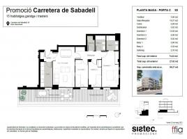 Piso, 99.00 m², nuevo, Carretera de Sabadell, 51