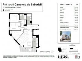 Pis, 93.00 m², neu, Carretera de Sabadell, 51