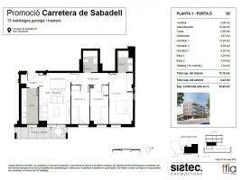 Pis, 91.00 m², 新, Carretera de Sabadell, 51