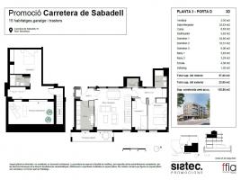 Obra nueva - Piso en, 136.00 m², nuevo, Carretera de Sabadell, 51