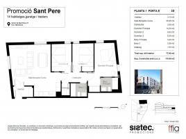 New home - Flat in, 111.00 m², new, Calle de Sant Pere, 81