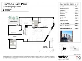 Obra nova - Pis a, 92.00 m², nou, Calle de Sant Pere, 81