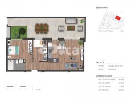 Pis, 56.39 m², près de bus et de train, nouveau