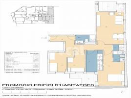 Piso, 105.40 m², cerca de bus y tren, nuevo
