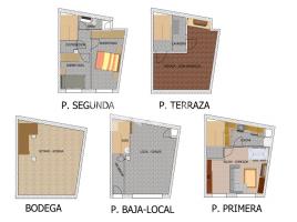 Houses (terraced house), 138.00 m², Calle lopez de castro